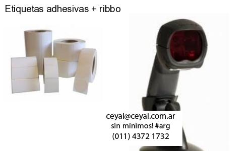 Etiquetas adhesivas ribbo