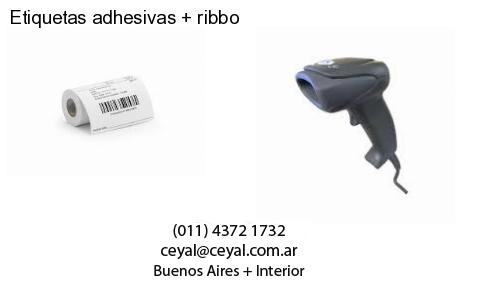 Etiquetas adhesivas   ribbo