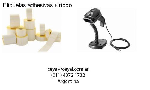 Etiquetas adhesivas   ribbo