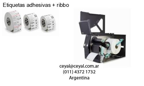 Etiquetas adhesivas   ribbo