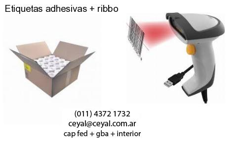 Etiquetas adhesivas   ribbo
