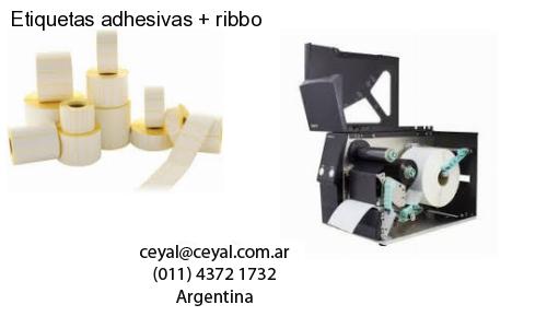 Etiquetas adhesivas   ribbo