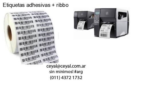 Etiquetas adhesivas   ribbo