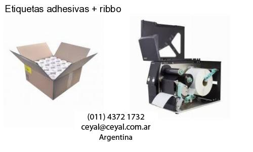 Etiquetas adhesivas ribbo