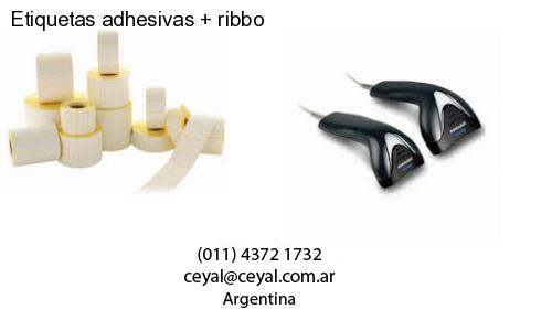 Etiquetas adhesivas   ribbo