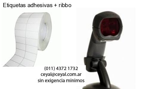 Etiquetas adhesivas ribbo