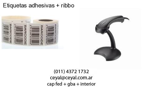 Etiquetas adhesivas ribbo
