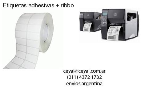 Etiquetas adhesivas   ribbo
