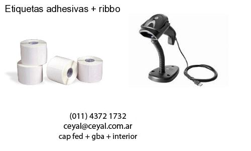 Etiquetas adhesivas   ribbo