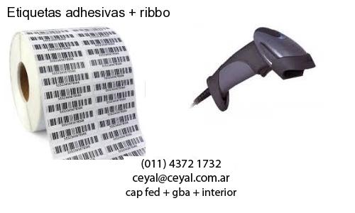 Etiquetas adhesivas ribbo
