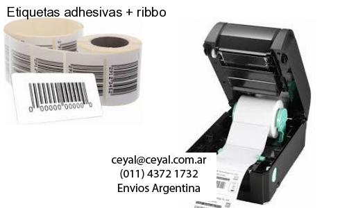 Etiquetas adhesivas   ribbo
