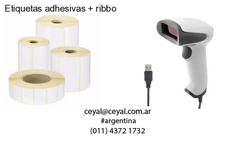 Etiquetas adhesivas   ribbo