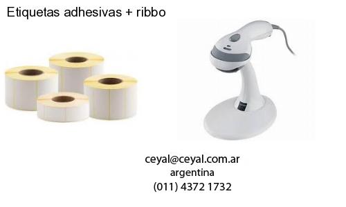 Etiquetas adhesivas   ribbo