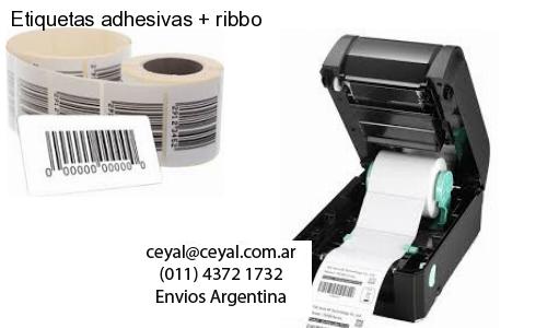 Etiquetas adhesivas ribbo