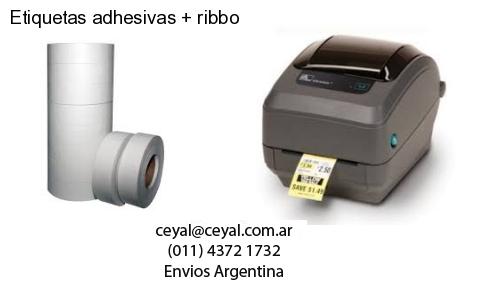 Etiquetas adhesivas ribbo