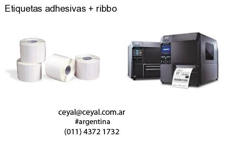Etiquetas adhesivas   ribbo