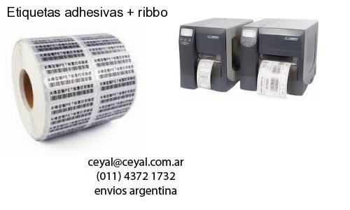 Etiquetas adhesivas   ribbo