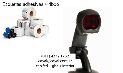 Etiquetas adhesivas   ribbo