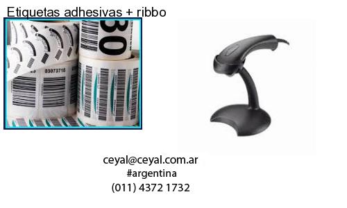 Etiquetas adhesivas   ribbo
