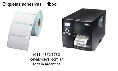 Etiquetas adhesivas ribbo