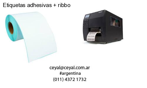 Etiquetas adhesivas ribbo