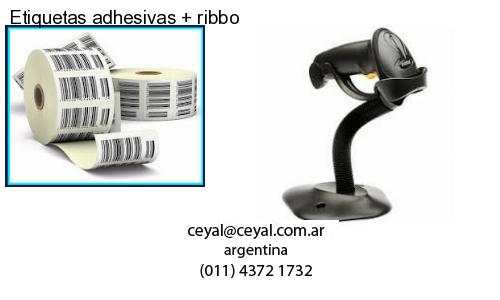 Etiquetas adhesivas   ribbo