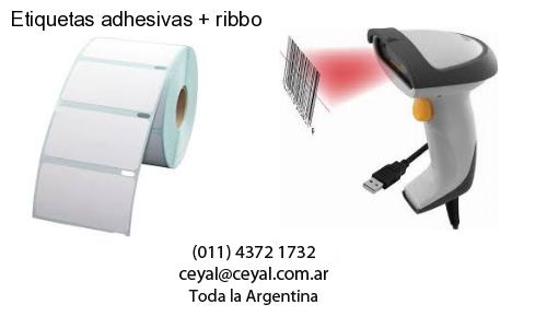Etiquetas adhesivas ribbo