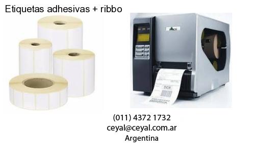 Etiquetas adhesivas   ribbo