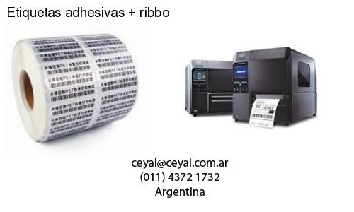 Etiquetas adhesivas   ribbo