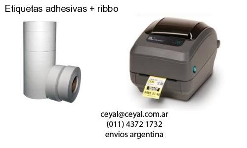Etiquetas adhesivas   ribbo