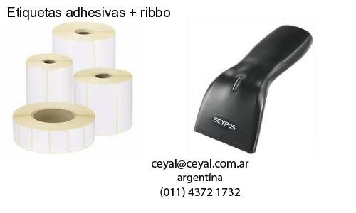 Etiquetas adhesivas   ribbo