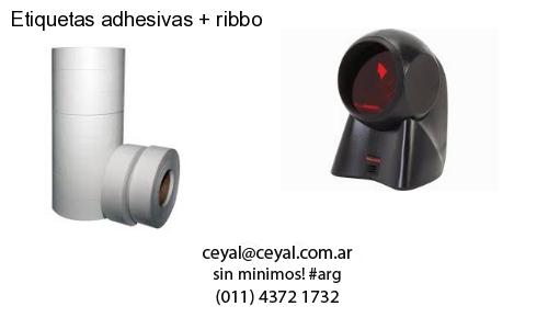 Etiquetas adhesivas   ribbo