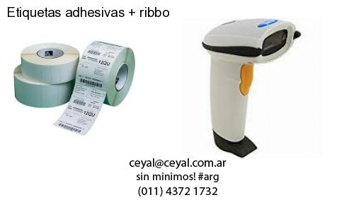 Etiquetas adhesivas   ribbo