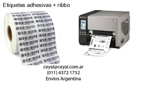 Etiquetas adhesivas   ribbo