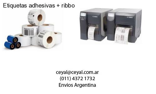 Etiquetas adhesivas   ribbo