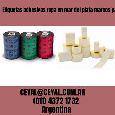 Etiquetas adhesivas ropa en mar del plata marcos paz