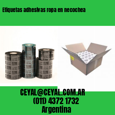 Etiquetas adhesivas ropa en necochea