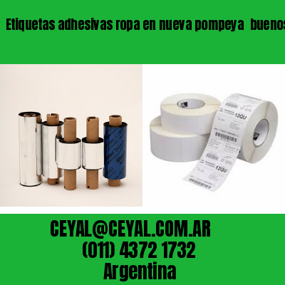 Etiquetas adhesivas ropa en nueva pompeya  buenos aires