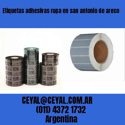 Etiquetas adhesivas ropa en san antonio de areco
