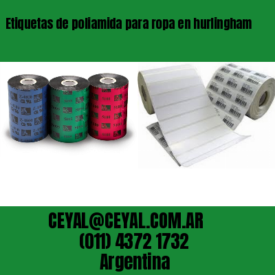 Etiquetas de poliamida para ropa en hurlingham