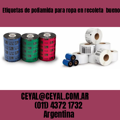 Etiquetas de poliamida para ropa en recoleta  buenos aires