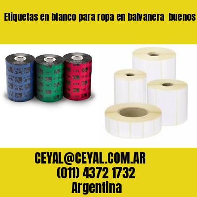 Etiquetas en blanco para ropa en balvanera  buenos aires