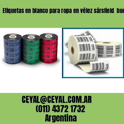 Etiquetas en blanco para ropa en vélez sársfield  buenos aires