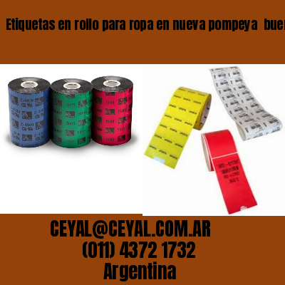 Etiquetas en rollo para ropa en nueva pompeya  buenos aires
