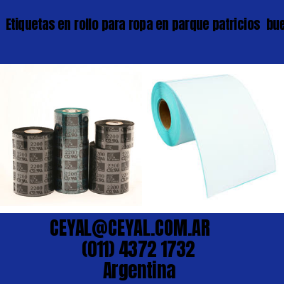 Etiquetas en rollo para ropa en parque patricios  buenos aires