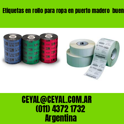 Etiquetas en rollo para ropa en puerto madero  buenos aires