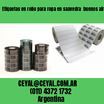 Etiquetas en rollo para ropa en saavedra  buenos aires
