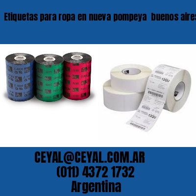 Etiquetas para ropa en nueva pompeya  buenos aires