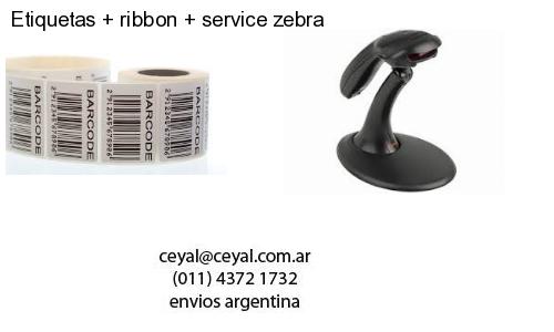 Etiquetas   ribbon   service zebra