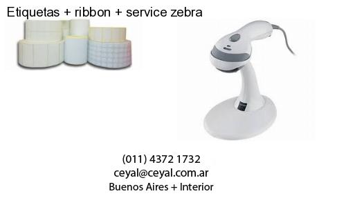 Etiquetas   ribbon   service zebra